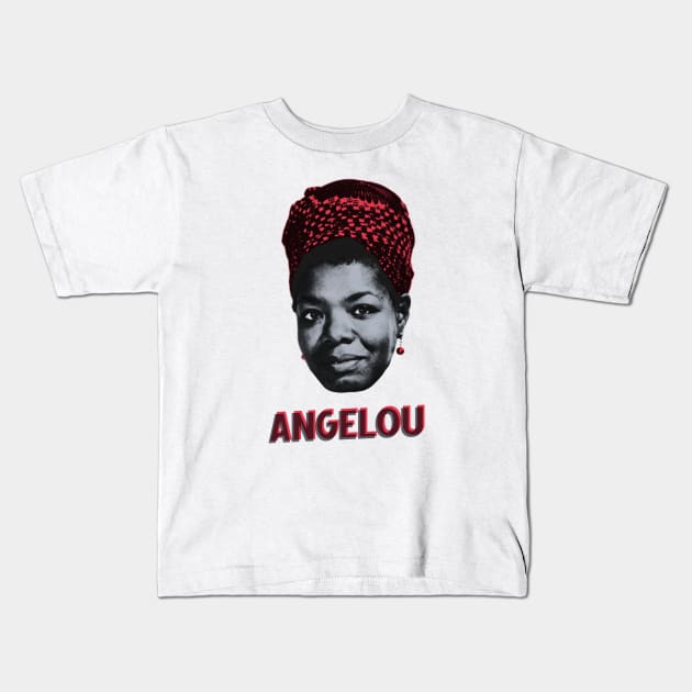 angelou Kids T-Shirt by undergroundnotes